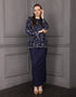 BAJU KURUNG KEDAH BIDASARI (NAVY)